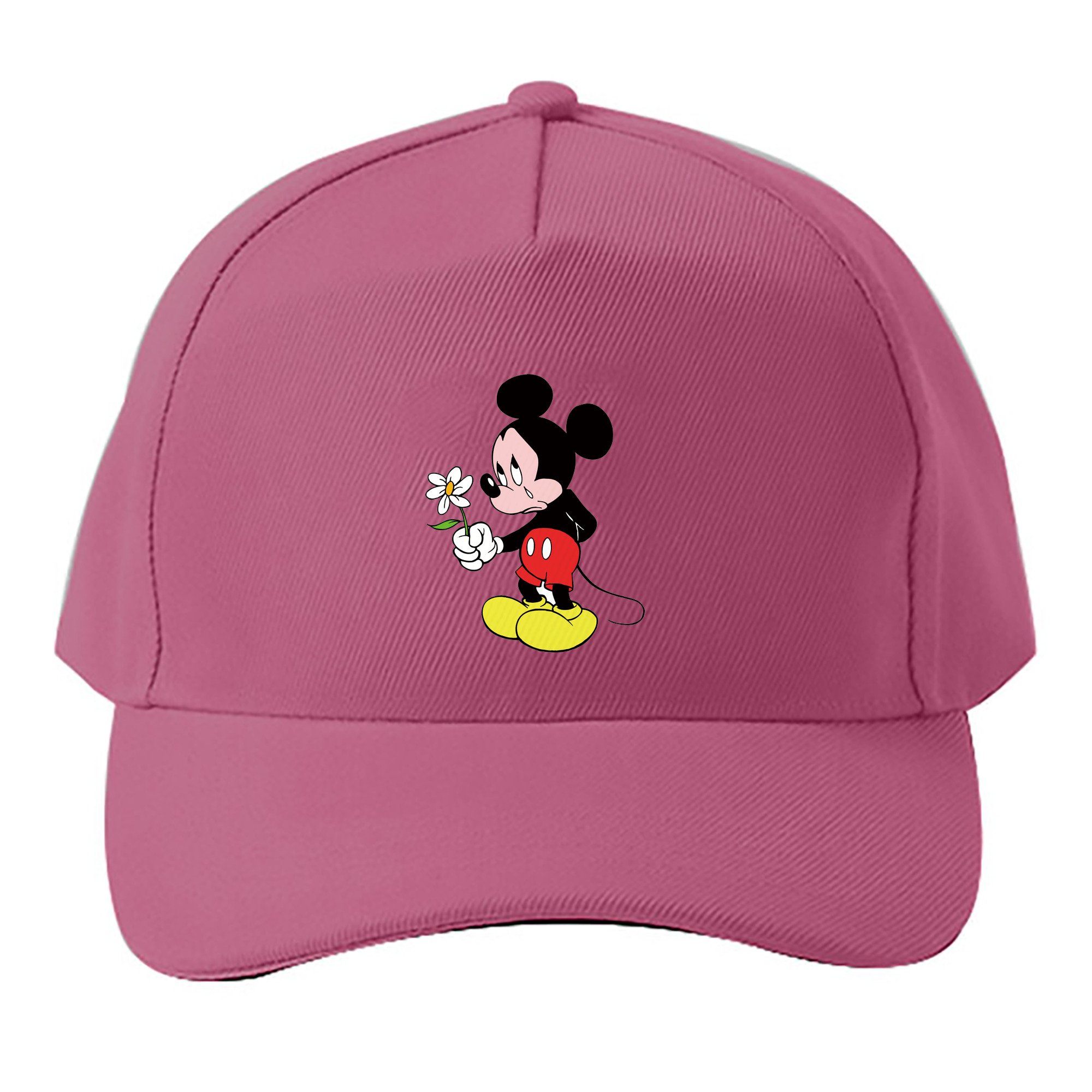 （画像用） ミッキーマウス Mickey Mouse ベースボールキャップ 綿100％ 男女兼用 帽子 スポーツ